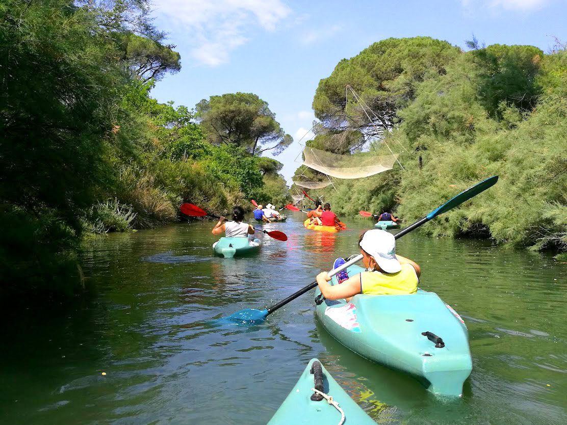 Escursione in canoa - Severi Hotels - Minibus Garden Cervia
